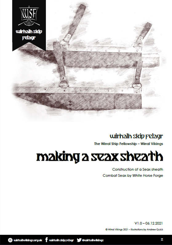 Making a Seax Sheath