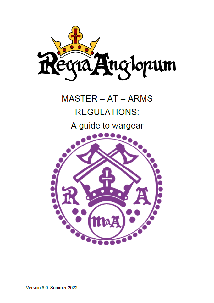Regia Master At Arms regs May 2022